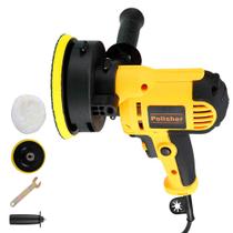 Maquina Polidora Lixadeira Polimento 700W Politriz Polir Portatil Lixar Ferramenta Pintura Carro Maquina Polidora Lixadeira Polimento 700W Politriz Polir Portatil Lixar Ferramenta Pintura Carro