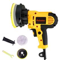 Maquina Polidora Lixadeira Portatil Carro 700W Polimento Politriz Ferramenta Pintura Polir Lixar