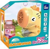 Máquina pop bubble animalzinho amarelo Máquina pop bubble animalzinho amarelo