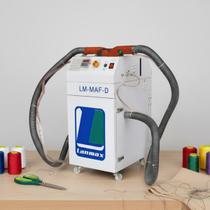 Máquina Portátil para Arrematar Fios e Linhas Lanmax com 2 Cabeças e 2 Motores Corte e Sucção Máquina Portátil para Arrematar Fios e Linhas Lanmax com 2 Cabeças e 2 Motores Corte e Sucção