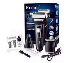 Maquina Profissional 100 Original Kemei km-6558 Aparelho Barbear Depilador Elétrico Recarregável Maquina Profissional 100 Original Kemei km-6558 Aparelho Barbear Depilador Elétrico Recarregável