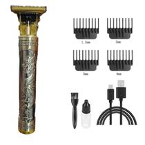Maquina Profissional Corta Cabelo Barba Sem Fio Carregamento USB Maquina Profissional Corta Cabelo Barba Sem Fio Carregamento USB