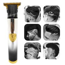 Máquina Profissional de Cortar Cabelo e Barbear Recarregável - DS11704