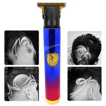 Máquina Profissional de Cortar Cabelo e Barbear Recarregável - DS11704