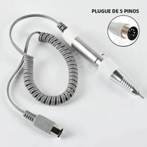 Máquina Profissional De Furar Unhas Elétrica 35000rpm Com Peça De Mão De 5 Pinos, Acessório Para