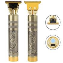 Máquina Profissional Dragão Acabamento Sem Fio Cabelo Barba