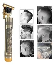 Máquina Recarregável De Cortar Cabelo E Barbear - Vintage