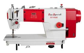 Máquina Reta Controle Velocidade + Corte de Linha-ss190DC