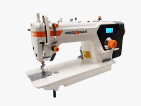 Máquina Reta Eletrônica Corte De Linha Megamak Mk-h5,