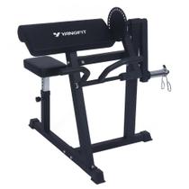 Máquina Scott Articulada Regulável Bíceps e Tríceps Yangfit