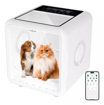 Máquina Secadora Pet Caixa de Secagem Inteligente 72L Secador Cães e Gatos 127V 3 Modos de Secagem Pet shop Profissional - NewPet