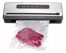 Máquina Seladora a Vácuo em Inox com 10 Sacos Bivolt 38cm Máquina Seladora a Vácuo em Inox com 10 Sacos Bivolt 38cm