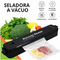 Máquina Seladora Automática para Embalar Alimentos a Vácuo Bivolt Máquina Seladora Automática para Embalar Alimentos a Vácuo Bivolt