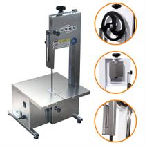 Máquina Serra Fita De Bancada Inox Açougue Para Cortar Carne