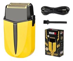 Máquina Shaver Com Led Wmark Ng1902 Amarelo 8000rpm Bivolt Máquina Shaver Com Led Wmark Ng1902 Amarelo 8000rpm Bivolt