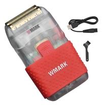 Máquina Shaver Wmark NG987T Profissional Transparente USB 6800RPM Máquina Shaver Wmark NG987T Profissional Transparente USB 6800RPM