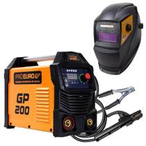 Maquina solda inversora gp 200 bivolt mod 2020 cabos 2 e 3m pro euro + mascara pcr-911 Maquina solda inversora gp 200 bivolt mod 2020 cabos 2 e 3m pro euro + mascara pcr-911
