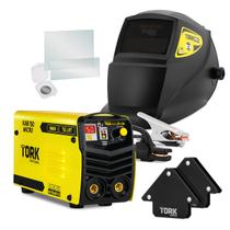 Maquina Solda Inversora Mma Tig Kab 150a 220v Mascara 2 Esquadros Super Tork
