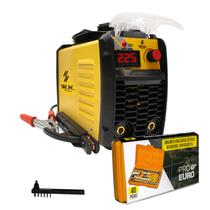 Máquina Solda Inversora Wk 225a 220v Eletrodo Tig Aluminio + Kit chave jogo catraca - PRO EURO Máquina Solda Inversora Wk 225a 220v Eletrodo Tig Aluminio + Kit chave jogo catraca - PRO EURO
