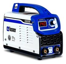 Máquina Solda Inverter Touch 150 Bv Branco/azul Profissional Boxer 127/220v Máquina Solda Inverter Touch 150 Bv Branco/azul Profissional Boxer 127/220v