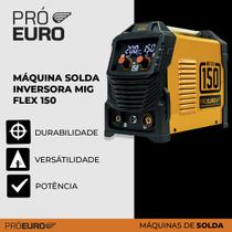 Máquina Solda Mig 150a Sem Gás 3 Em 1 Tig Lift Eletrodo Bivolt