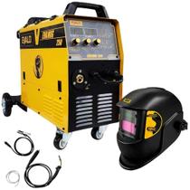Máquina Solda Multiprocessos 220V EVAMIG-250 com Máscara Automática DIN 11 EVF1020 EVALD Máquina Solda Multiprocessos 220V EVAMIG-250 com Máscara Automática DIN 11 EVF1020 EVALD
