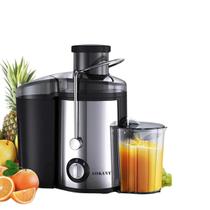 Maquina Suco Extrator Inox Espremedor de Frutas 800w 220v Inox