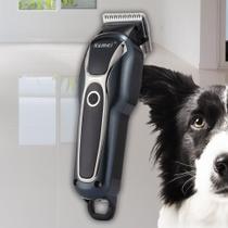 Maquina Tosa Cães Kemei pet Profissional aparador de pelos pets original kemei 1991 - bivolt