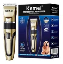 Máquina Tosador Aparador Pelos Pet Cães Gatos Recarregável