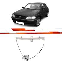 Maquina Vidro Elétrica Dianteira Ld Logus Escort 2P 1993 Até 1996 Fix Mabuchi Sem Motor
