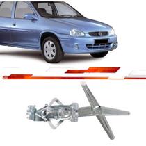 Maquina Vidro Eletrico Dianteira Ld Corsa 4P Hatch Sedan 1994 A 2002 Fixacao Referencia 10 Dentes 567 Mm Comprimento