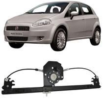 Maquina Vidro Elétrico Dianteira Ld Linea Punto G1 4P Sem Motor Fixaçao Referencia 51753953Sm