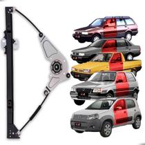 Máquina Vidro Fiat Uno Lado Dianteiro Esquerdo (Motorista) com Encaixe para Motor Mabuchi 8 Dentes