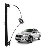 Maquina Vidro Manual Fiat Strada Hard working porta Direita