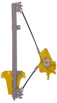 Máquina Vidro Sem Motor Bh Gol G5 G6 4 Portas Traseira Esquerda Máquina Vidro Sem Motor Bh Gol G5 G6 4 Portas Traseira Esquerda