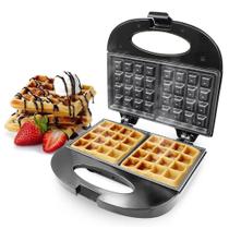 Maquina Waffle Elétrica Antiaderente Gourmet Raf 220V
