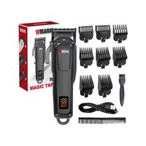 Maquina Wmark Cortar Cabelo Ng1001 Profissional Preto Maquina Wmark Cortar Cabelo Ng1001 Profissional Preto