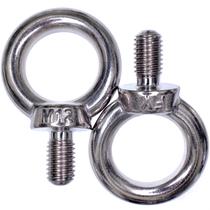 Maquinário de elevação de aço inoxidável Eyebolt M12 (2 unidades) Maquinário de elevação de aço inoxidável Eyebolt M12 (2 unidades)