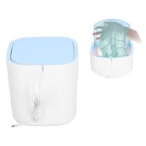 Máquinas de lavar portáteis, máquina de lavar de alta capacidade, roupa íntima portátil, lavadora de roupas íntimas, meias, roupas de bebê, toalhas, lavadora giratória USB para apartamento, trailer, viagens, acampamento