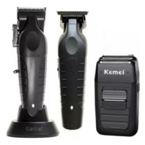 Máquinas Kemei 2296 Corte Km 2299 Acabamento Km-1102 Shaver