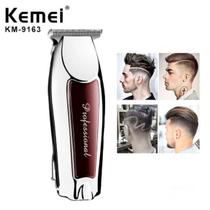 Maquininha Bivolt Kemei Compacta Com Kit Completo