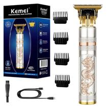 Maquininha Bivolt Kemei KM-762 , Compacta e Funcional