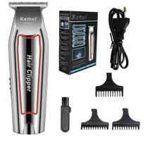 Maquininha de Acabamento Para Cabelo e Barba Aparadora Profissional KM-032 - Kemei
