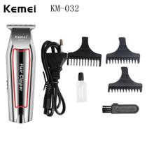 Maquininha de barba e cabelo Bivolt Kemei KM-032 Recarregável Profissional Maquininha de barba e cabelo Bivolt Kemei KM-032 Recarregável Profissional