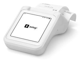 Maquininha de Cartão SumUp Solo Printer - wi-fi e 3G com Bobina para Impressão e Chip de Dados