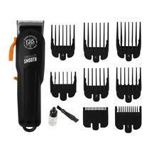 Maquininha de Corte Cabelo Barba Sem Fio Bivolt Gama Italy GBS Smooth Barbeiro Profissional