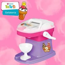 Máquininha De Fazer Sorvete De Verdade Máquina Sorvetinho Gelateria Infantil Brinquedos Tateti Máquininha De Fazer Sorvete De Verdade Máquina Sorvetinho Gelateria Infantil Brinquedos Tateti