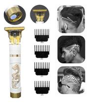 Maquininha Dragon Silver Ultra Afiado Barba Profissional