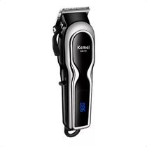Maquininha Para Cortar Cabelo 15w Km119 Leve E Compacta