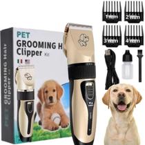Maquininha Pet Profissional Tosquiadeira Bivolt.